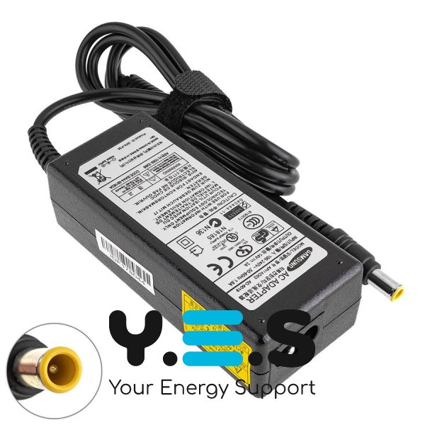 Блок живлення для моніторів Samsung SyncMaster 710MP, 910MP, 930MP – 14V 3.5A 49W 6.5×4.4мм з PIN, чорний (без кабелю!) (AD-4914N)