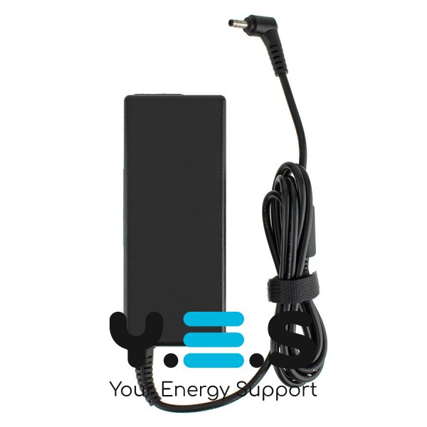 Блок живлення для ноутбуків DELL Latitude / Inspiron – 90W 19.5V 4.62A 4.0×1.7мм, L-образний розʼєм, чорний, без кабелю