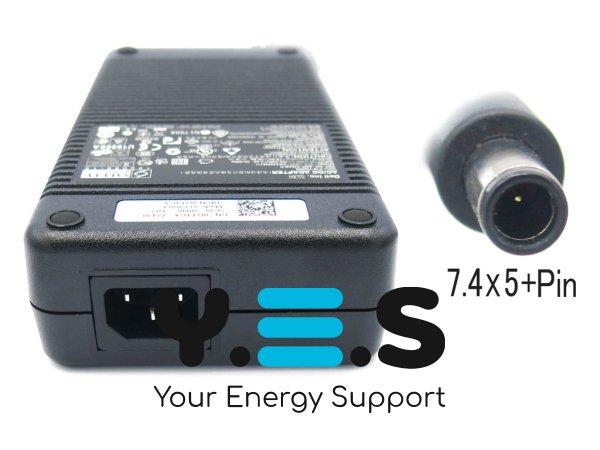 Блок живлення Dell Alienware M18x R1/R2/R3, Precision M6800 — 330W (7.4×5.0+pin) з кабелем живлення ORIGINAL (ADP-330AB D)