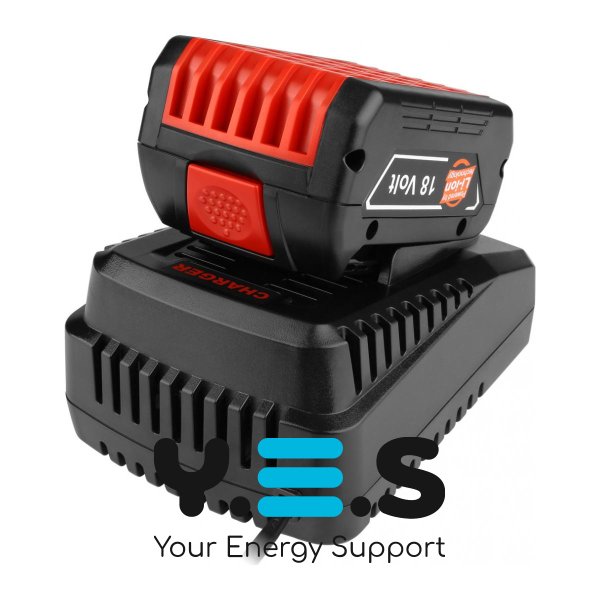 Зарядний пристрій 14.4V-18V 1.6A (BC660) до електроінструменту BOSCH BAT609 BAT610G BAT618 BAT619 BAT622 HPW-15200