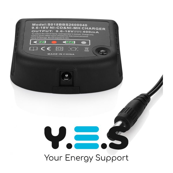 Зарядний пристрій 9.6V-18V 0.4A (90556254) до електроінструменту Black&Decker HPB18 FSB12 A1712 A12 A18 HPW-15210