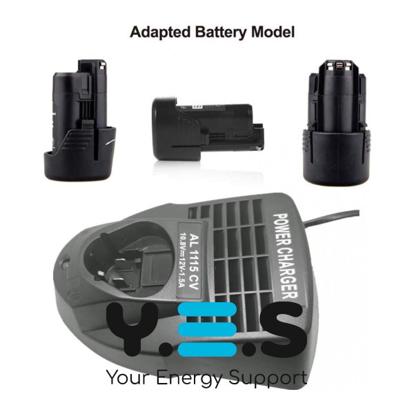 Зарядний пристрій 10.8V/12V 1.5A (BC330) до електроінструменту BOSCH BAT411 BAT412 BAT413 BAT414 BAT504 HPW-15199