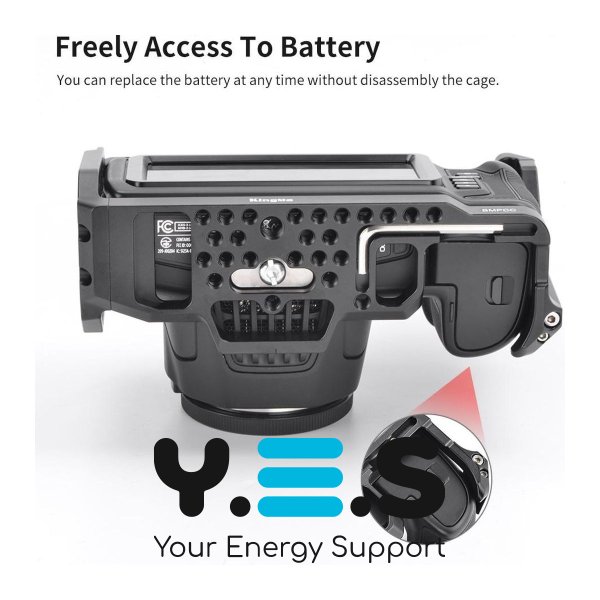 Клітка-риг (cage) для Blackmagic Pocket Cinema Camera 4K 6K (KingMa) HPW-14401