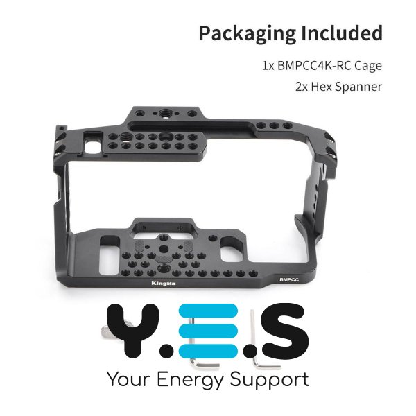 Клітка-риг (cage) для Blackmagic Pocket Cinema Camera 4K 6K (KingMa) HPW-14401