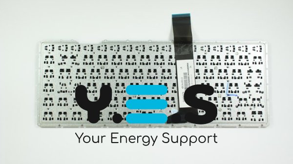 Клавіатура для ноутбука ASUS X401, X450 — чорна, російська розкладка, без кадру