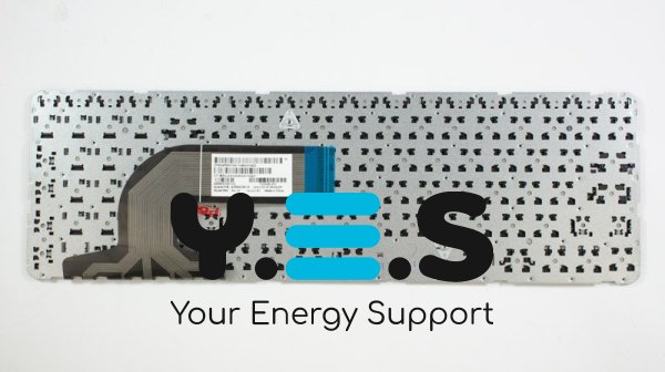 Клавіатура для ноутбука HP Pavilion 15-E, 15T-E, 15Z-E, 15-N, 15T-N, 15Z-N series, чорна без фрейма