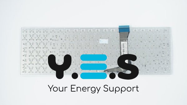 Клавіатура для ноутбука ASUS E502MA, E502SA series, біла, російська розкладка, без фрейма