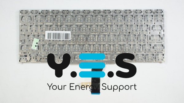 Клавіатура APPLE MacBook Air A1370, A1465 (2011–2015) — чорна, російська розкладка, велика клавіша Enter