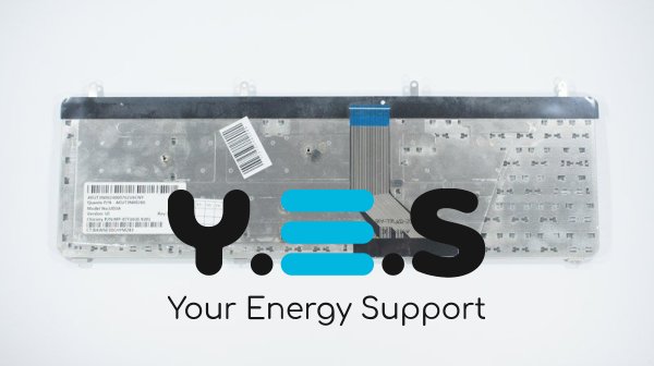 Клавіатура для ноутбука HP Pavilion dv7-2000, dv7t-2000, dv7-3000, dv7t-3000, біла