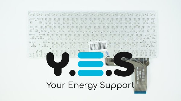 Клавіатура для ноутбука ASUS E202SA series — біла, російська розкладка, без фрейма