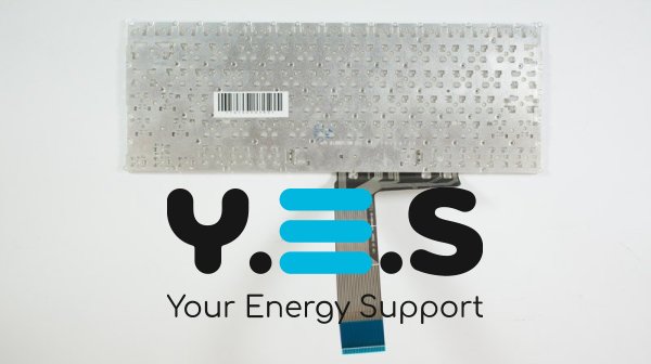 Клавіатура для ноутбука ASUS F200, R202, X200 series, біла, російська розкладка, без фрейма