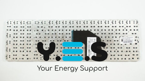 Клавіатура для ноутбука HP G6-2000 series rus, white, без фрейма