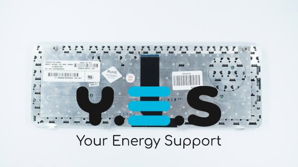 Клавіатура для ноутбука HP Pavilion dv3000, dv3500, dv3600, dv3700, срібляста, російська розкладка