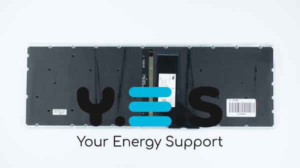 Клавіатура ACER Aspire E5-522, E5-573 — чорна, російська розкладка, з підсвіткою, без рамки