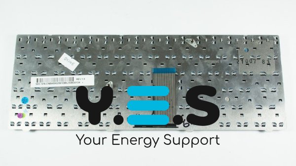 Клавіатура для ноутбука Samsung (R517, R519) — чорна, без цифрового блоку, російська розкладка