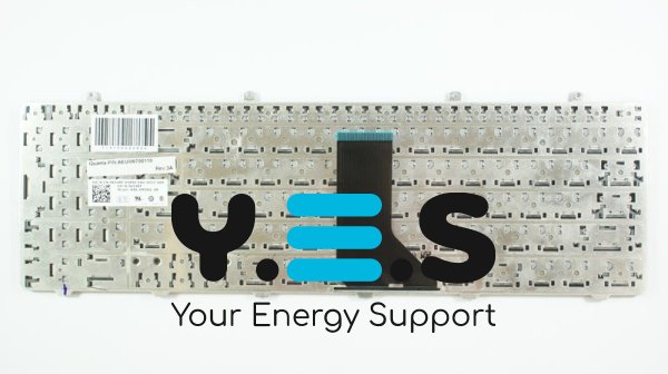 Клавіатура для ноутбука DELL (Inspiron: 1564) — чорна, російська розкладка