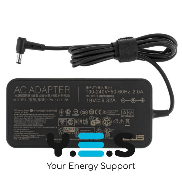 Original 120W 5.5x2.5мм 19V, 6.3A блок живлення для ASUS 0A001-00065000