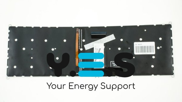 Клавіатура до ноутбуку ACER (SW: SF315-51) російська розкладка, чорний колір, без фрейму, підсвітка клавіш (Оригінал)