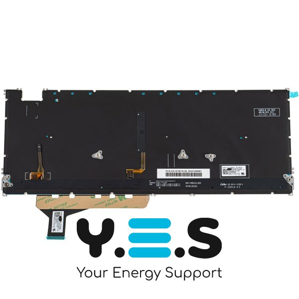 Клавіатура до ноутбуку ASUS (UX3402 серій) російська розкладка, чорний колір, без фрейму, підсвітка клавіш