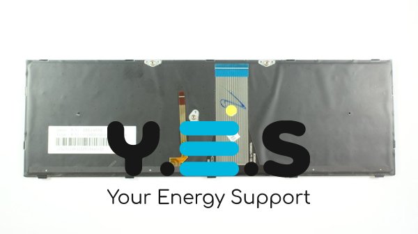 Клавіатура до ноутбуку LENOVO (G50-30, G50-45, G50-70, Z50-70, Z50-75, Flex 2-15) російська розкладка, чорний колір, підсвітка клавіш