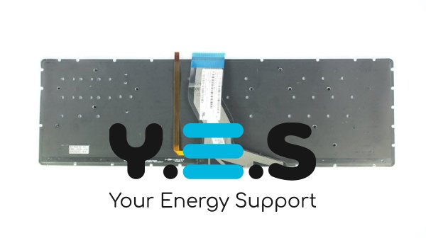 Клавіатура до ноутбуку HP (Pavilion: 15-AK) російська розкладка, чорний колір, без фрейму, підсвітка клавіш