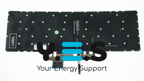 Клавіатура до ноутбуку LENOVO (IdeaPad 310S-15 серій) російська розкладка, чорний колір, без фрейму, підсвітка клавіш