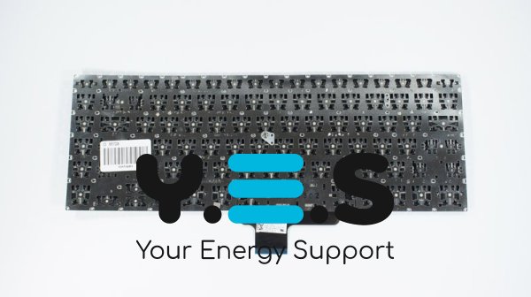 Клавіатура до ноутбуку ASUS (X510 серій) російська розкладка, чорний колір, без фрейму