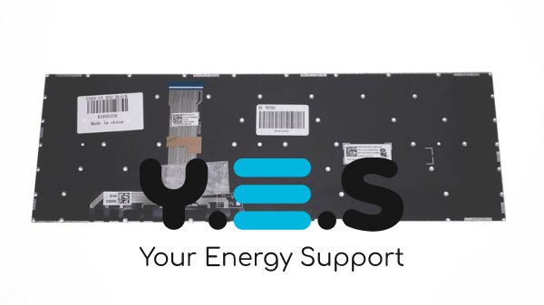 Клавіатура до ноутбуку LENOVO (Legion: Y520-15) російська розкладка, чорний колір, без фрейму (RED) (Оригінал)