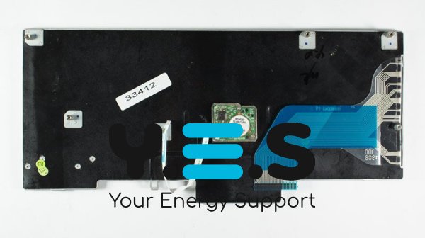 Клавіатура до ноутбуку HP (Compaq: 2740p) російська розкладка, сріблястий колір