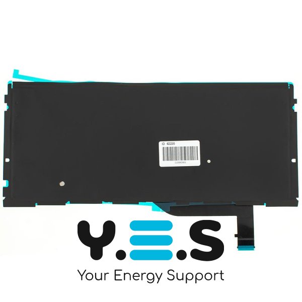 Клавіатура до ноутбуку APPLE (MacBook Pro Retina: A1398 (2012-2015)) російська розкладка, чорний колір, підсвітка клавіш, BIG Enter