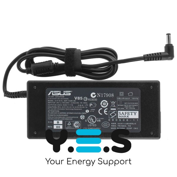 Блок живлення до ноутбуку ASUS 19.5V, 7.7A, 150W, 5.5x2.5мм, чорний колір (без кабелю !)