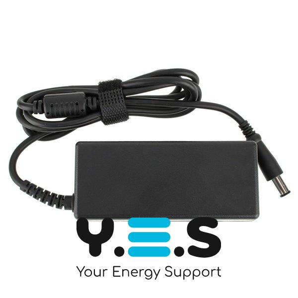 Блок живлення до ноутбуку DELL 19.5V, 2.315A, 45W, 7.4x5.0-PIN, чорний колір, RECTANGULAR
