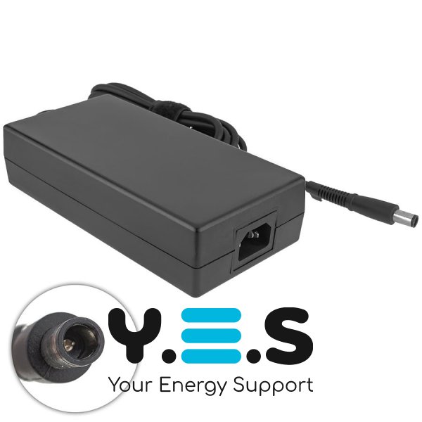 Блок живлення до ноутбуку HP 19.5V, 10.3A, 200W, 7.4x5.0-PIN, чорний колір (без кабелю !)