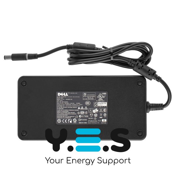 Блок живлення до ноутбуку DELL 19.5V, 12.3A, 240W, 7.4x5.0-PIN, чорний колір, SLIM