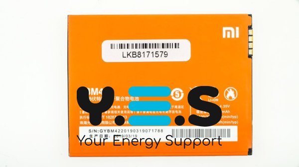 Батарея для телефонів Xiaomi Redmi Note BM42 3.8V 3100mAh