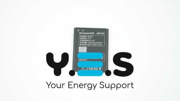 Батарея для телефонів Lenovo BL237 A355e 3.7V 1300mAh 4.81Wh