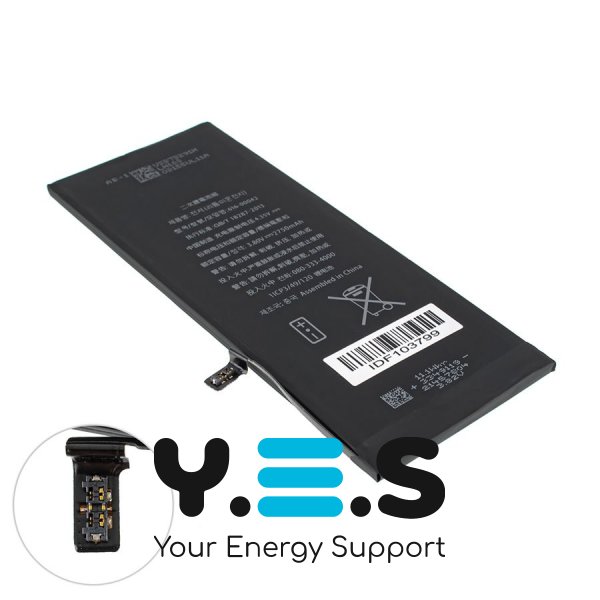 Батарея для телефонів Apple iPhone 6S Plus 3.8V 2750mAh 10.45Wh 616-00042 оригінал