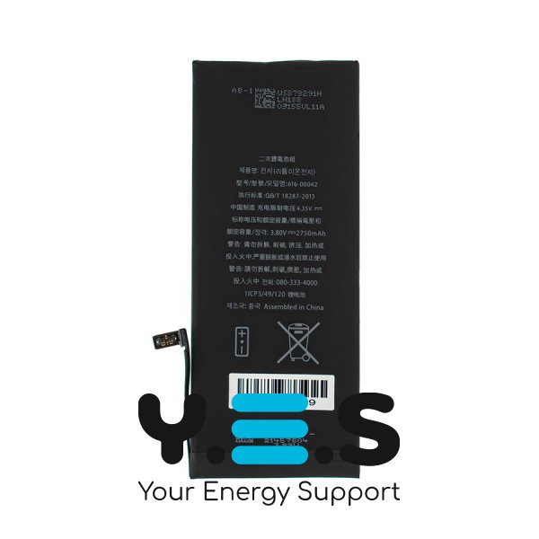 Батарея для телефонів Apple iPhone 6S Plus 3.8V 2750mAh 10.45Wh 616-00042 оригінал