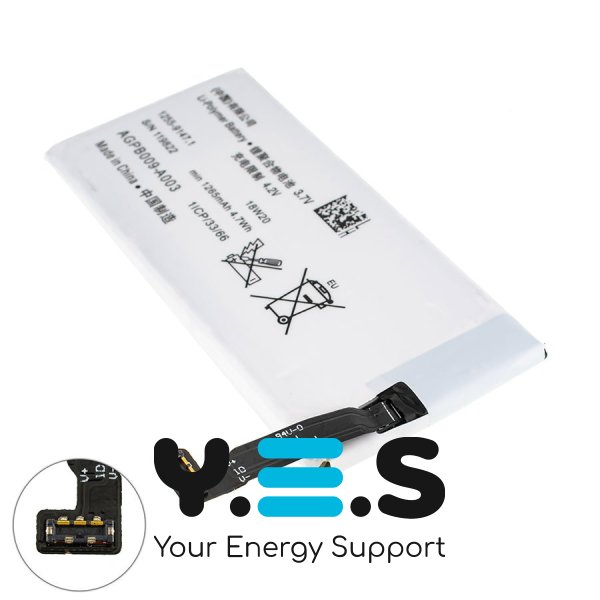 Батарея для телефонів  Sony Xperia GO ST27 4.2V 1265mAh 4.7Wh