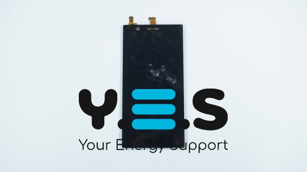 Дисплей для телефону  Lenovo K900  чорний  у зборі з тачскрином  без рамки