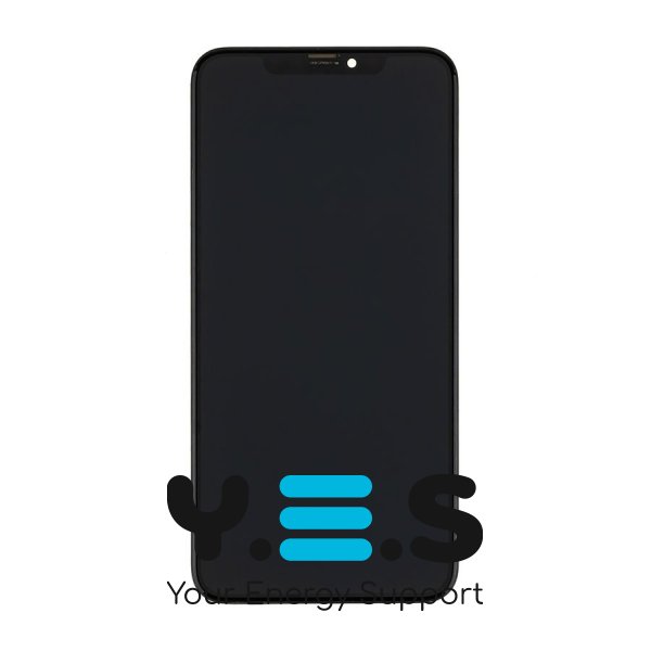 Дисплей для телефону Apple iPhone XS MAX чорний у зборі з тачскрином з рамкою знятий оригінал ідеал