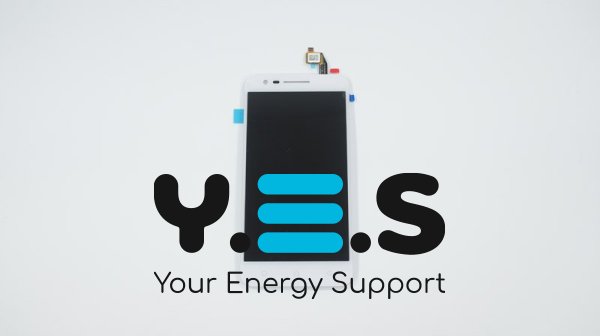 Дисплей для телефону  Lenovo C2 Power   білий  у зборі з тачскрином  без рамки