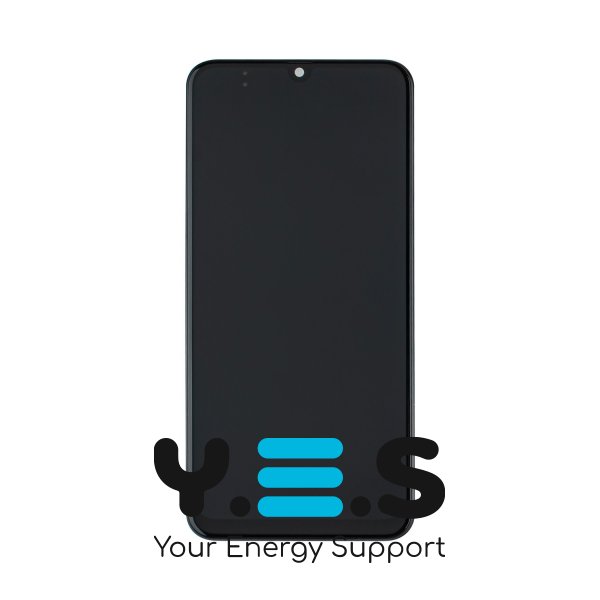 Дисплей для телефону  Samsung Galaxy M30s  M21  2019   SM-M307  SM-M215  чорний   у зборі з тачскрином  з рамкою  Service оригінал