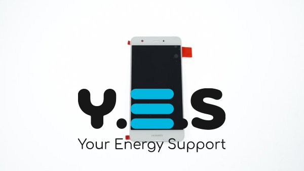 Дисплей для телефону Huawei Nova CAN-L11 білий у зборі з тачскрином без рамки