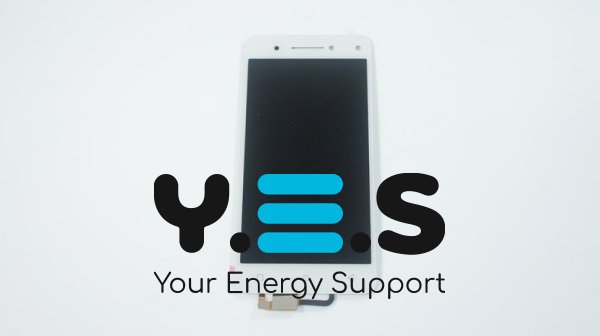 Дисплей для телефону  Lenovo Vibe S1  білий  у зборі з тачскрином  без рамки