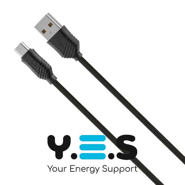 Зарядний пристрій HOCO C22A  USB 2.4A  черный +  Кабель Micro USB