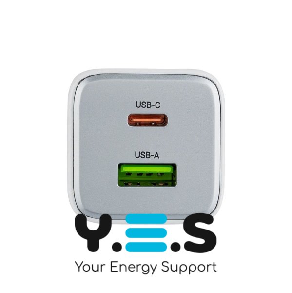 Зарядний пристрій HOCO N41 Almighty  PD20W+QC3.0  білий  6942007617031