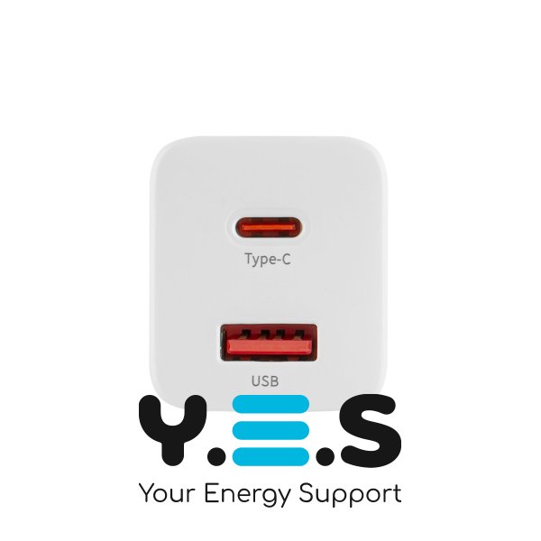 Зарядний пристрій Baseus Super Si Pro Quick Charger C+U 30W EU білий  CCSUPP-E02