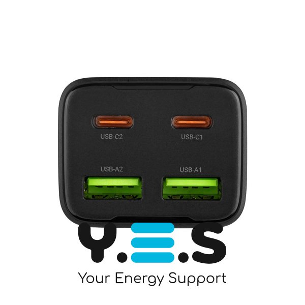 Зарядний пристрій HOCO N55 Fundador  2C+2U  PD20W  чорний  6942007632430