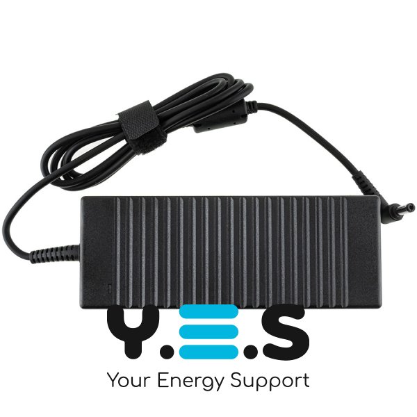 Блок живлення для ноутбука ASUS 19V 6.3A 120W, роз’єм 5.5×2.5 мм, чорний, прямокутний